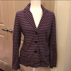 NWT Talbots striped blazer